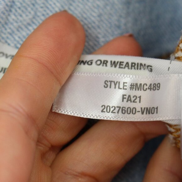 Madewell The Perfect Vintage Jean in Fiore Wash Size 25 - Picture 10 of 10